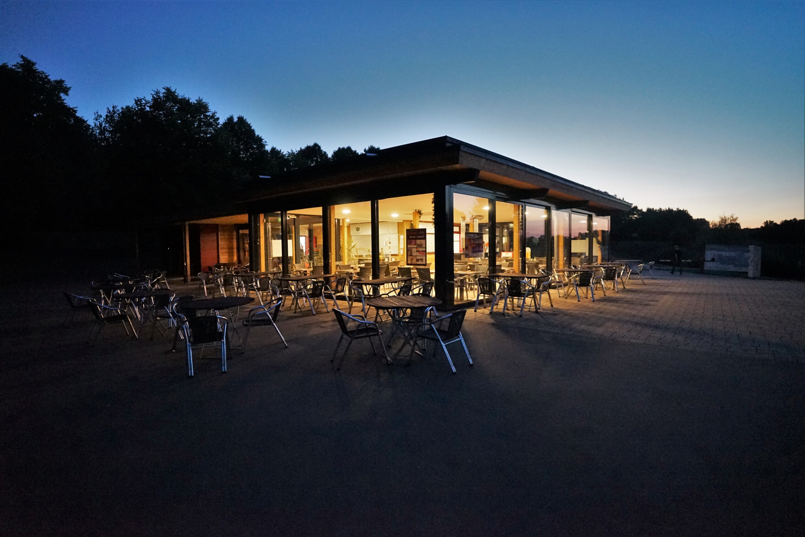 Kiosk Leuchtturm @ Bucher Stausee